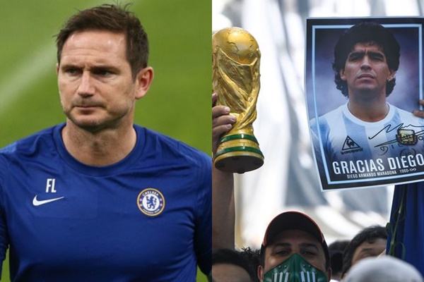 HLV Lampard: Diego Maradona là thần tượng từ bé đến lớn của tôi