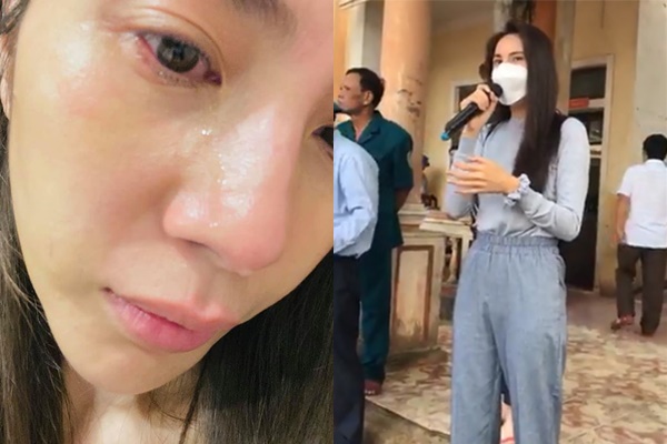 Thủy Tiên bật khóc đau đớn vì bị chửi quá nhiều, nhớ nhà mà chưa thể về!