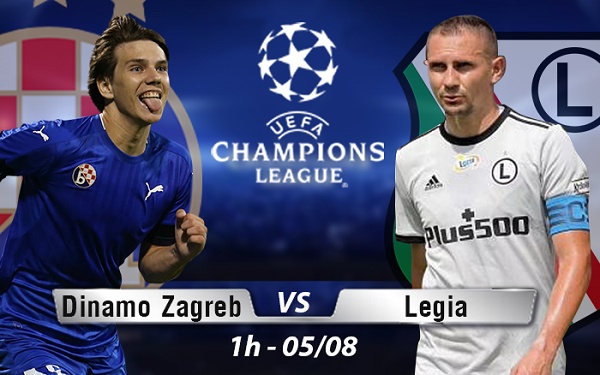 Nhận định, soi kèo Dinamo Zagreb vs Legia Warszawa