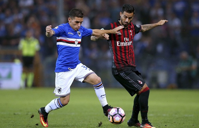 Nhận định, soi kèo Sampdoria vs Milan